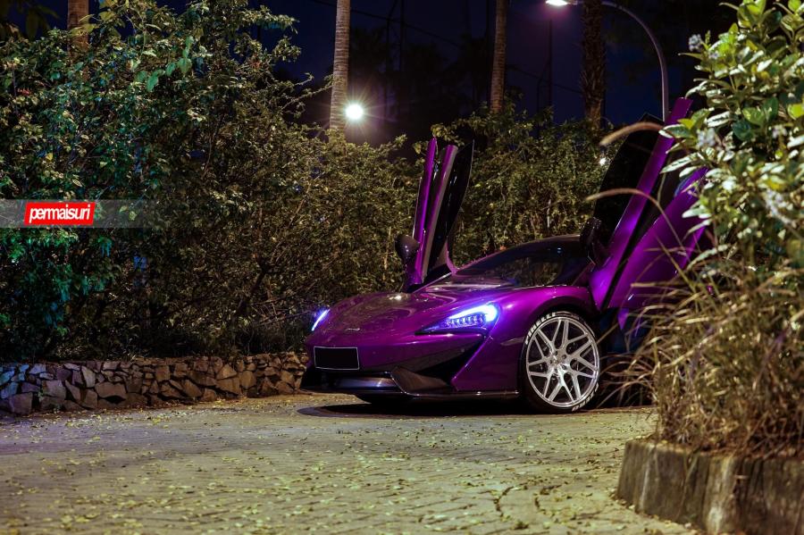  McLaren 570S on Vossen Wheels (VPS-315T) 2017 года  (фото 11 из 15)